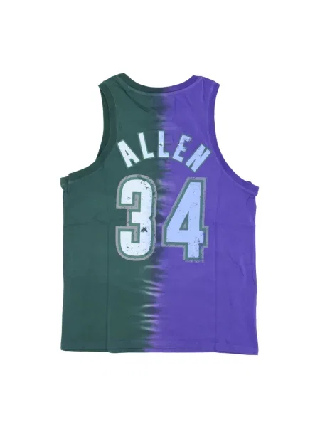 Tie dye krawat Mitchell & Ness wiązany
