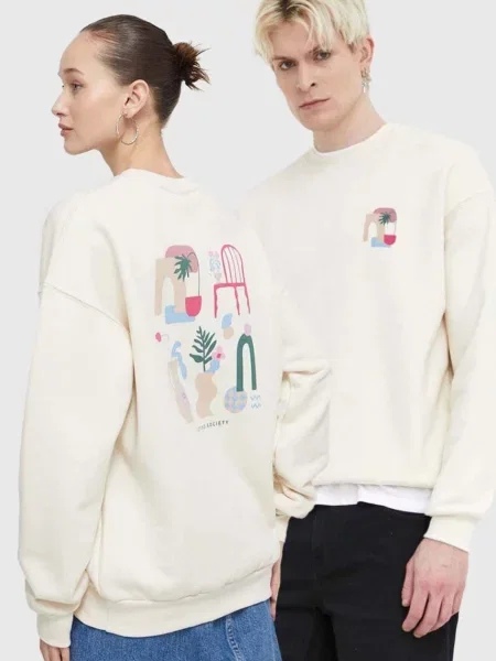 Bluza Kaotiko Marrakech Organic Cotton ivory beżowa
