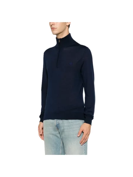 Sweter Etro wełniany niebieski