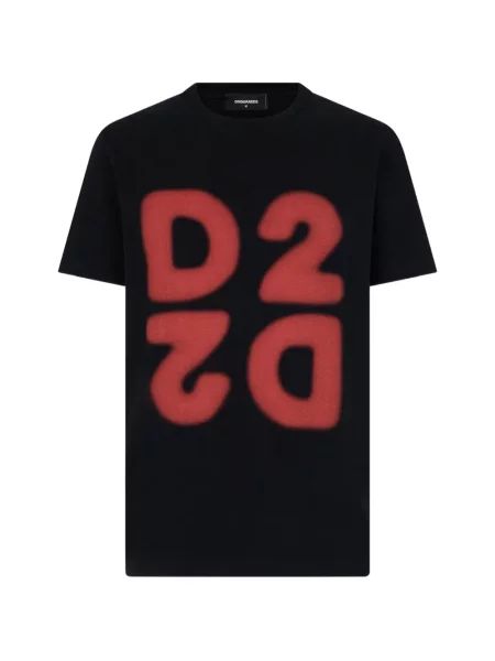 Tričko Dsquared2 čierna