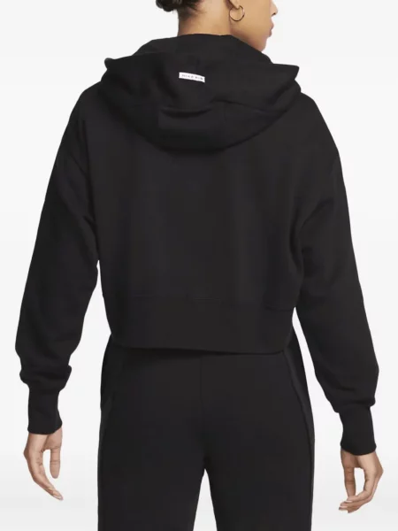 Koszulka Nike polarowa do biegania z nadrukiem szara