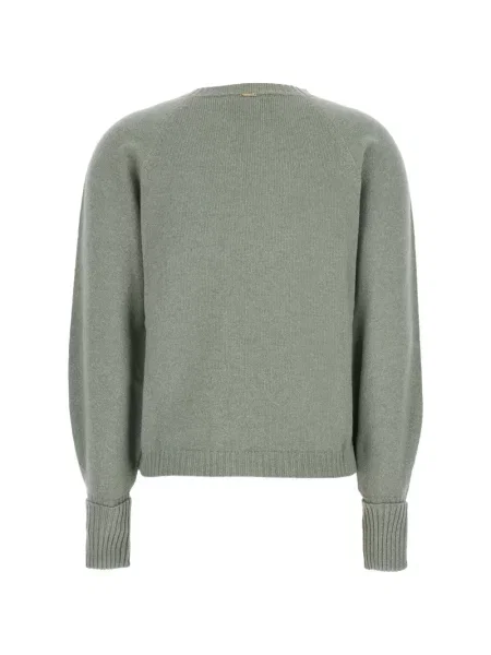 Pulover Twinset de lână verde