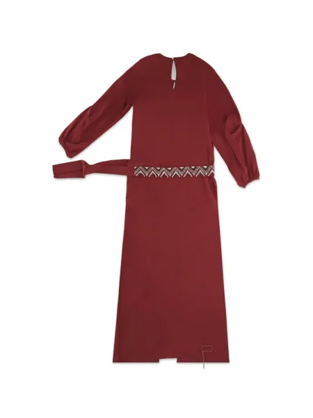 Rochie maxi Fortela de costum roșu