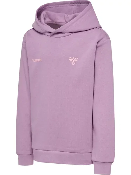 Bluza z kapturem dla dzieci Hummel Graphic różowa