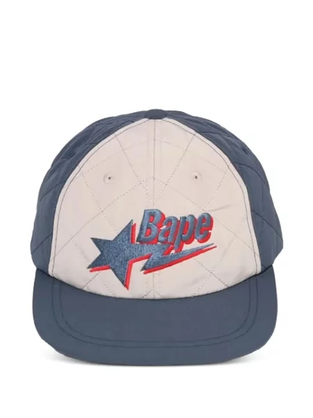 Steppelt baseball sapka A Bathing Ape® autogrammal kék