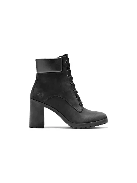 Botki Timberland sznurowane koronkowe czarne