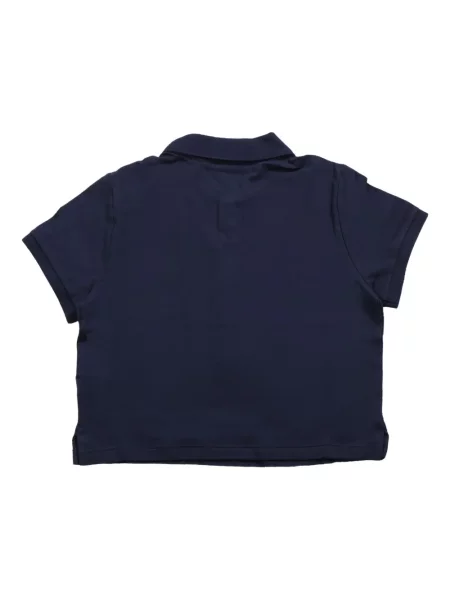 Tricou Polo Ralph Lauren cu decolteu rotund albastru
