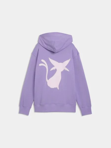 Детское худи Puma фиолетовое