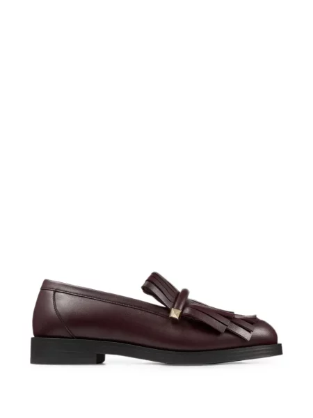 Pantofi loafer Jimmy Choo roșu