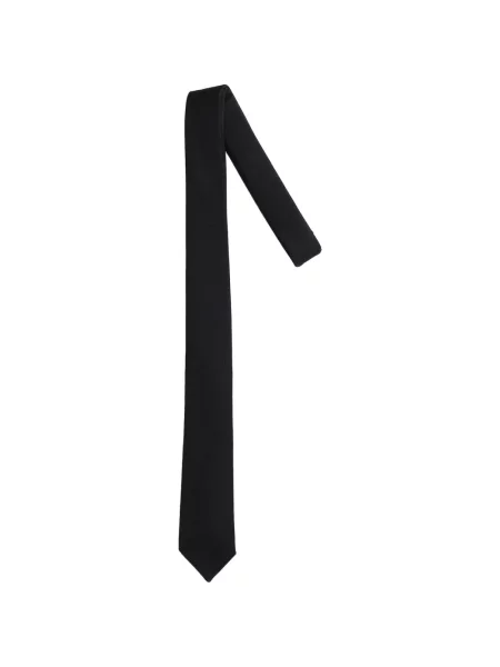 Cravată Lardini de lână negru
