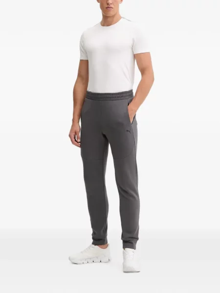 Pantaloni Puma cu imagine alergare gri