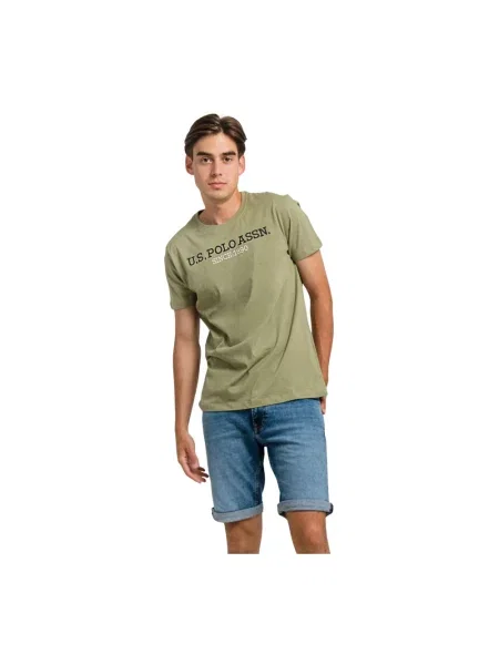 Koszulka polo U.s Polo Assn. zielona