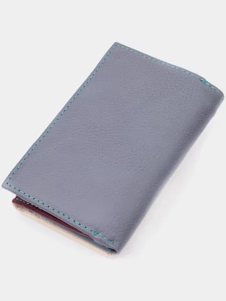 Кожаный кошелек St Leather Accessories бежевый