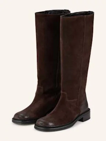 Kennel & Schmenger Kozačky Alora tmavě hnědá