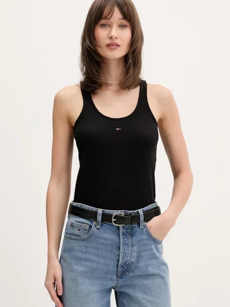 Tommy Jeans tílko s černé