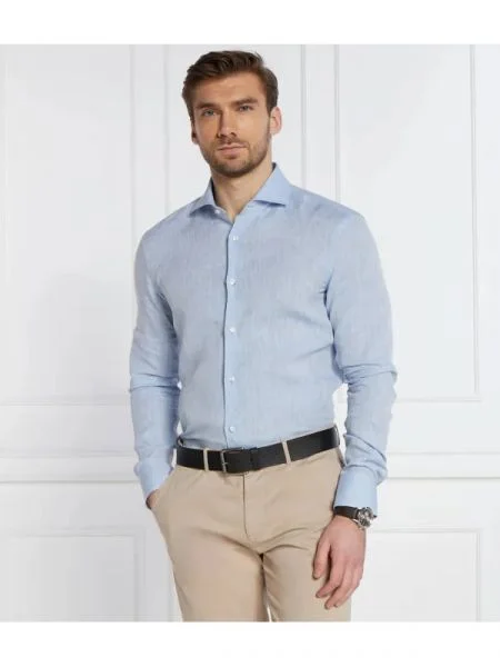 BOSS BLACK De in cămașă H-HANK negru