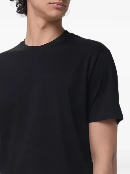 Tricou Armani Exchange cu decolteu rotund negru
