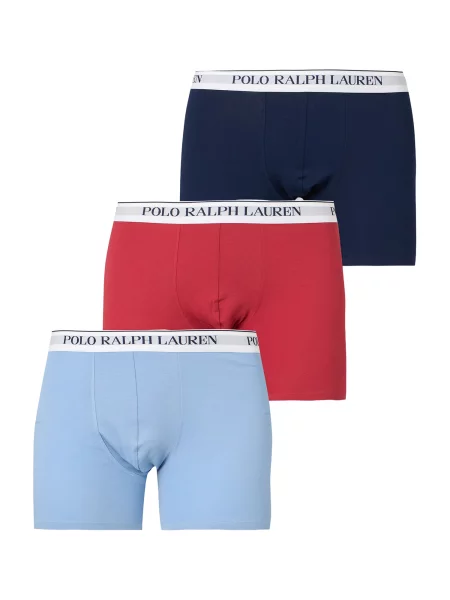 Polo Ralph Lauren Boxeri bleumarin / albastru deschis / roșu alb