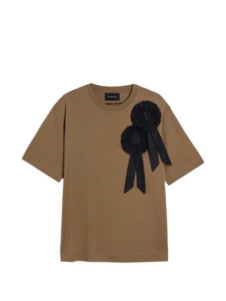 Tricou Simone Rocha maro