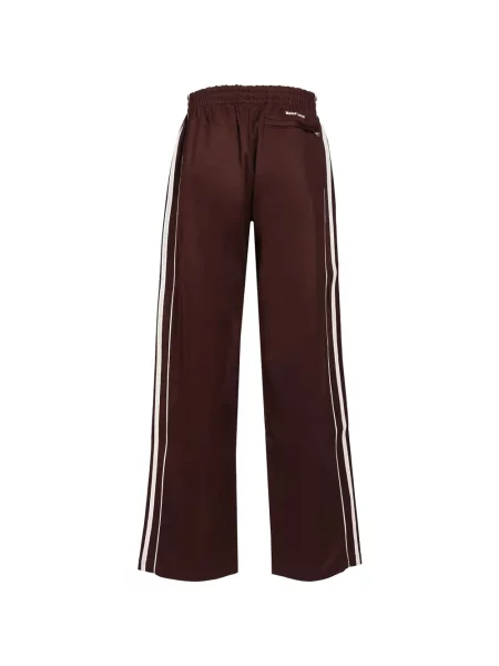 Pantaloni Adidas cu dungi alergare maro