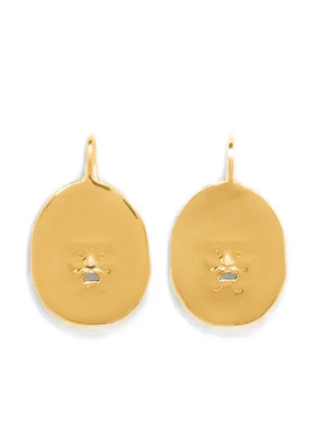 Kolczyki Patou złote