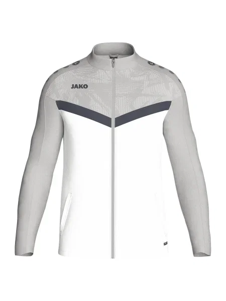JAKO Sportska jakna siva melange / crna bijela