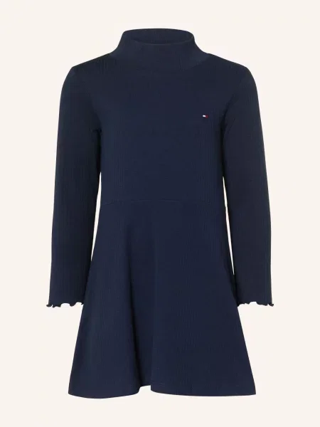 Tommy Hilfiger Jerseyové Šaty tmavě modrá