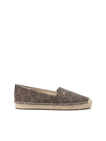 Espadryle Michael Kors wsuwane brązowe
