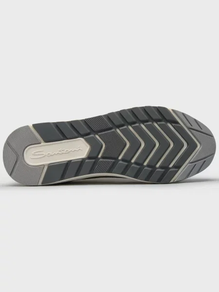 Кроссовки Santoni бежевые