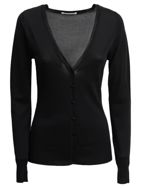 Influencer Kardiganas juoda