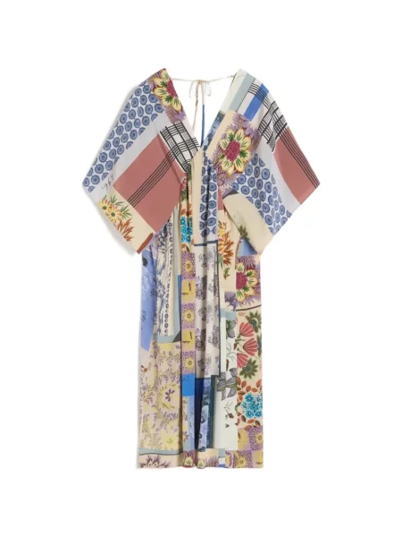 Rochie midi Weekend Max Mara cu model floral până la genunchi de costum