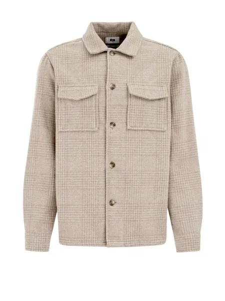 WE Fashion Košile šedobéžová / režná