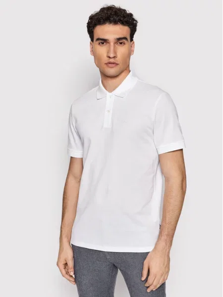 BOSS polo majica Pallas bijela