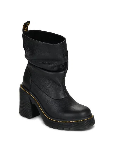Členkové topánky Dr. Martens čierna