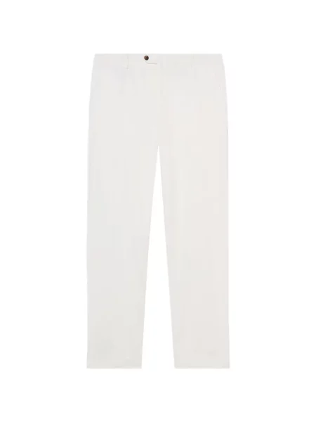 Pantaloni chino Brooks Brothers stretch alb