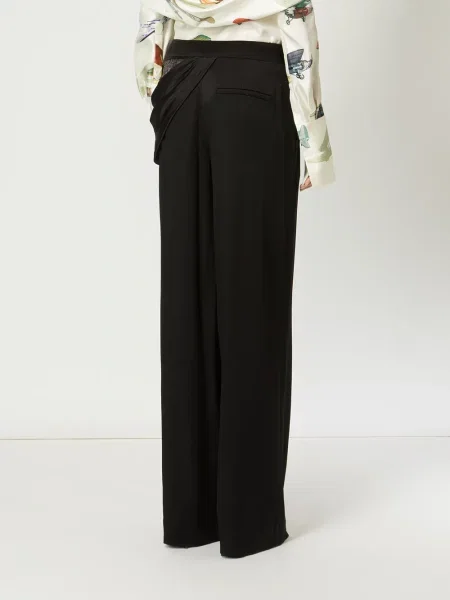 Pantaloni Monse cu paiete negru
