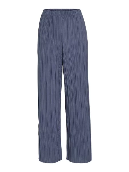 VILA Pantaloni VIPLISA fumuriu albastru