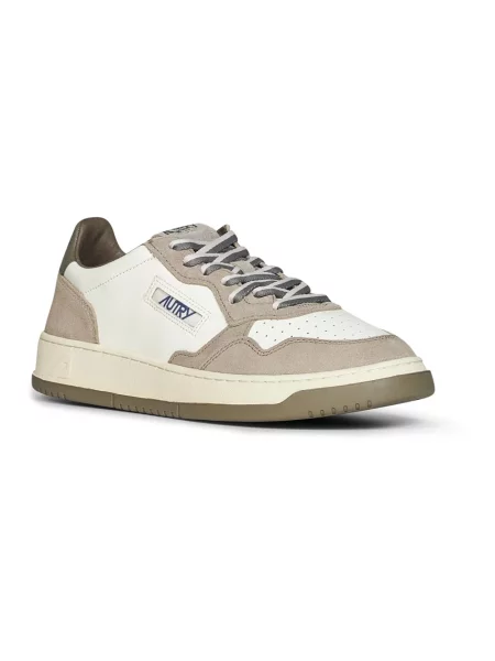Sneakersy Autry skórzane białe