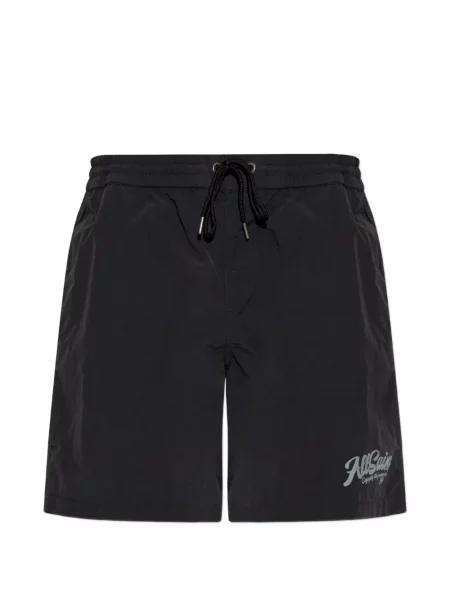 Slip de baie Allsaints cu cordon negru