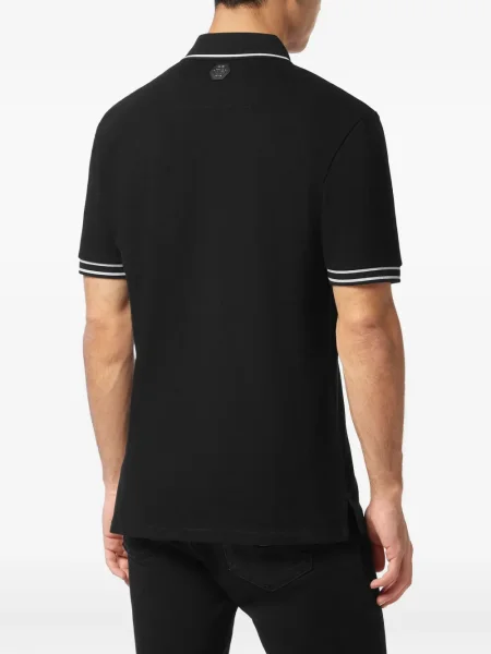 Polo Philipp Plein cu imagine negru