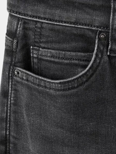 Dżinsy skinny ze średnim stanem Kobieta 38 MANGO szary