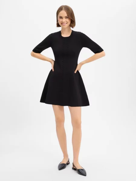 Liu Jo Collection sukienka z dzianiny Kobiety S czarny