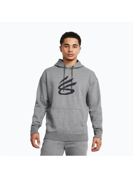 Bluza Under Armour Curry Splash Hoodie castlerock/black czarna