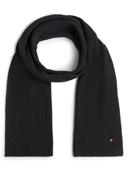 Tommy Hilfiger Szalik Mężczyźni jednolity ONE SIZE szary