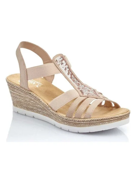 Pantofi Rieker bej