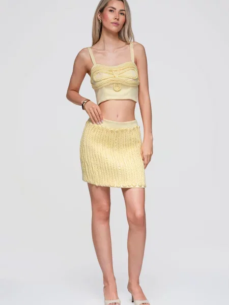 Fusta mini Ombre