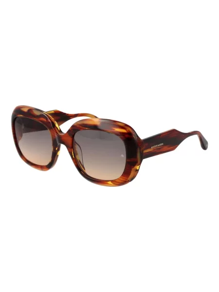 Okulary przeciwsłoneczne Scotch & Soda gradientowe brązowe