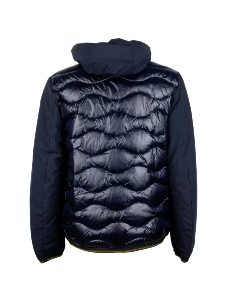 Geacă Blauer cu glugă albastru