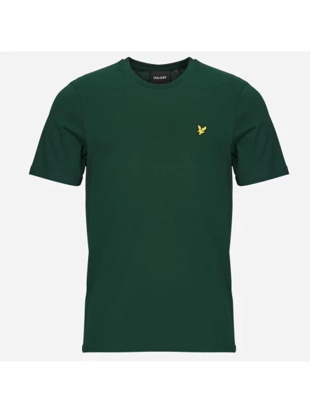Lyle & Scott Majica zlatna / kraljevski / crna zelena