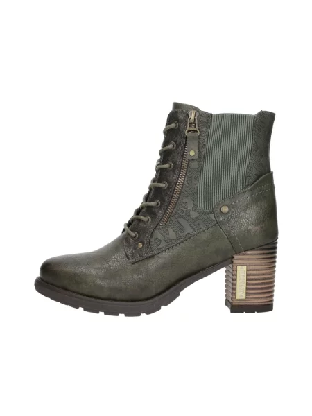 Botki Mustang zielone